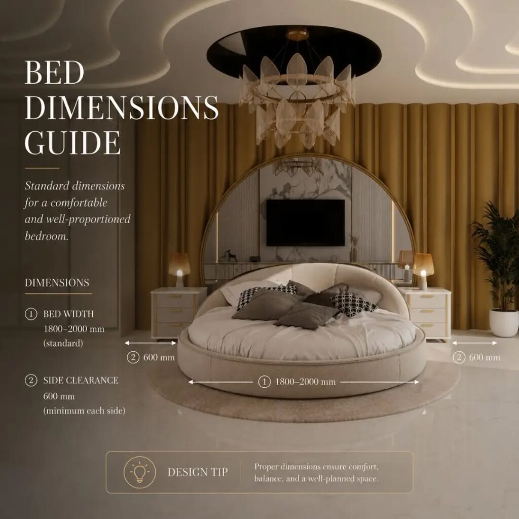 Bedroom Interior Design Measurements